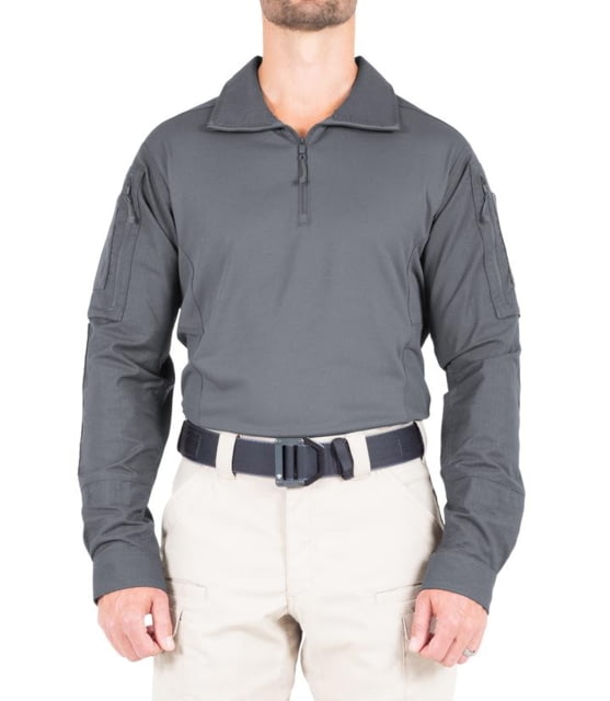 Open Box Dealer Demo First Tactical Defender Shirt – Mens Wolf Grey Extra Large R