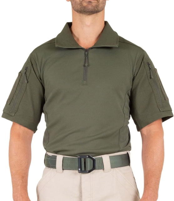 Open Box Dealer Demo First Tactical Defender Short Sleeve Shirt – Men’s Regular OD Green 2XL