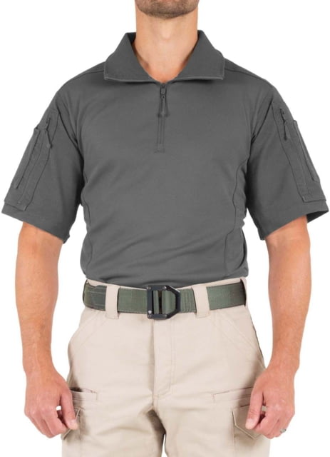 First Tactical First Tactical Defender Short Sleeve Shirt - Men's Regular Wolf Grey 3XL