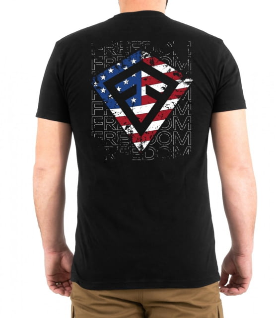 First Tactical Flag Spear Graphic T-Shirt - Men's Black Large
