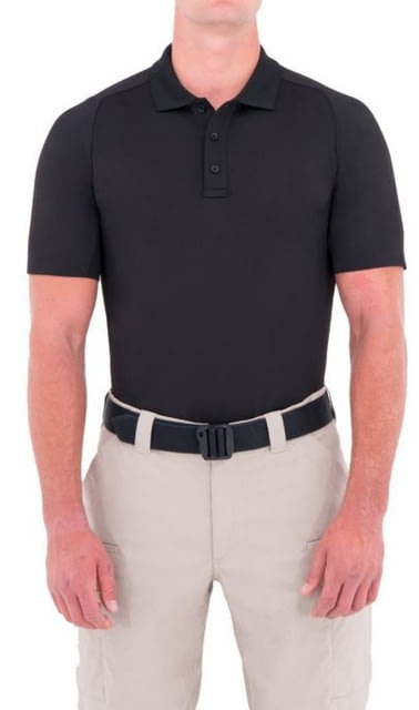 First Tactical First Tactical Mens Performance Ss Polo Black 4XL