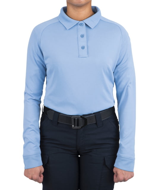 First Tactical First Tactical Performance Long Sleeve Polo - Women's Medium Blue 3XL
