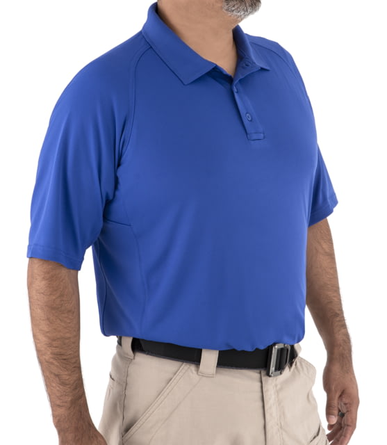 First Tactical First Tactical Performance Short Sleeve Polo - Mens Academy Blue Small