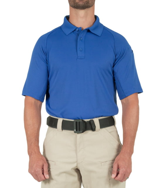 First Tactical First Tactical Performance Short Sleeve Polo - Men's Tall Academy Blue Large