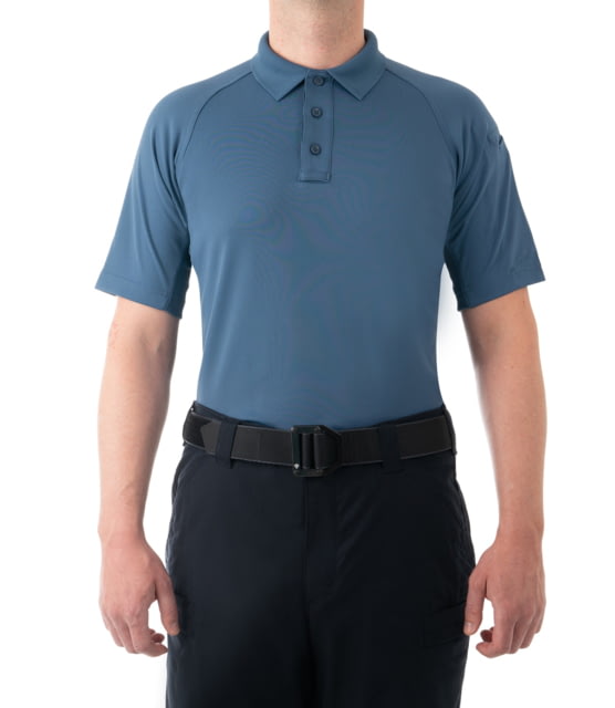 First Tactical First Tactical Performance Short Sleeve Polo - Men's Tall French Blue Small