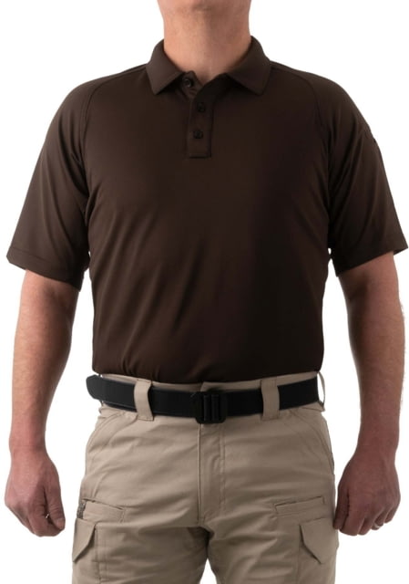First Tactical First Tactical Performance Short Sleeve Polo - Men's Kodiak Brown 3XL