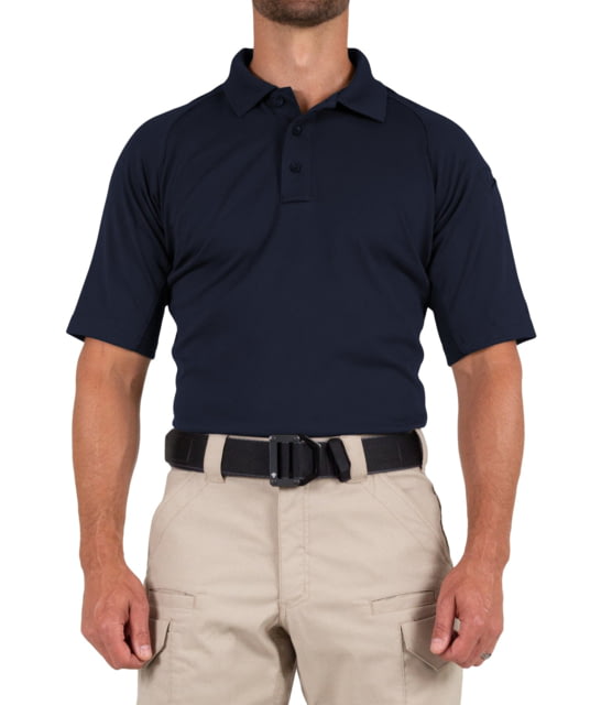 First Tactical First Tactical Performance Short Sleeve Polo - Men's Tall Midnight Navy Extra Large