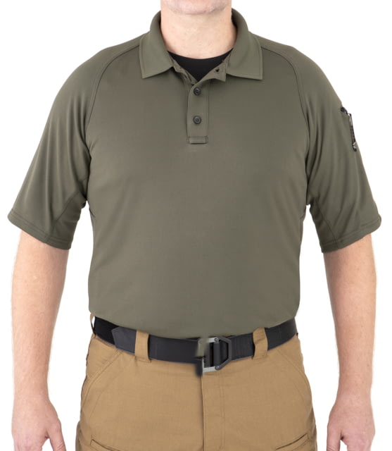 First Tactical First Tactical Performance Short Sleeve Polo - Mens OD Green Large