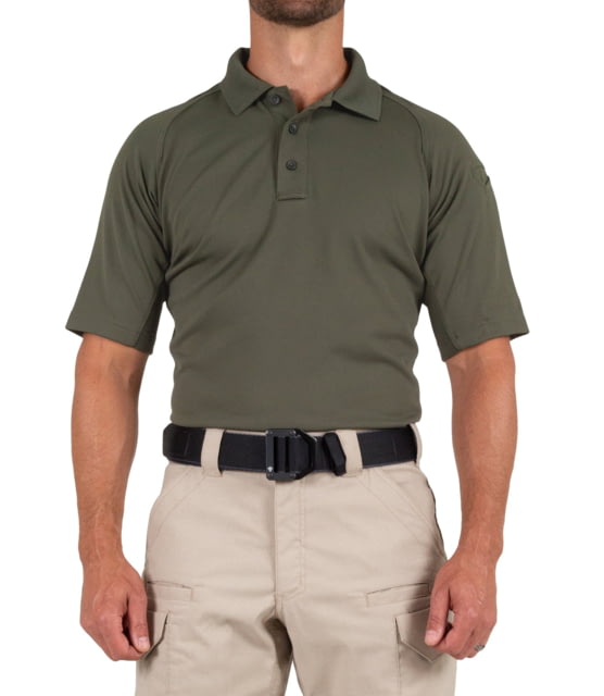 First Tactical First Tactical Performance Short Sleeve Polo - Men's Tall OD Green 3XL