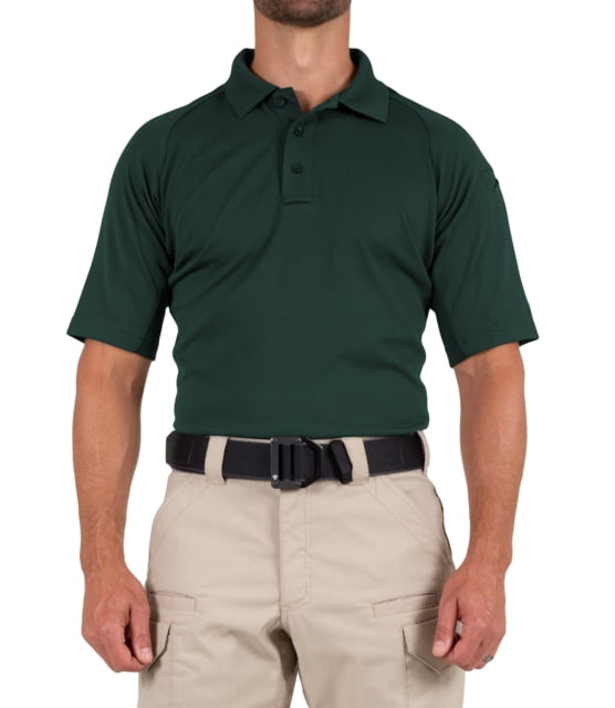 First Tactical First Tactical Performance Short Sleeve Polo - Mens Spruce Green Medium