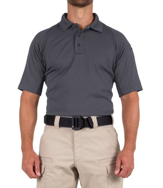 First Tactical First Tactical Performance Short Sleeve Polo - Men's Regular Asphalt 5XL