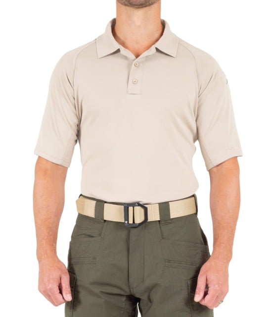 First Tactical First Tactical Performance Short Sleeve Polo - Men's Regular Khaki 6XL