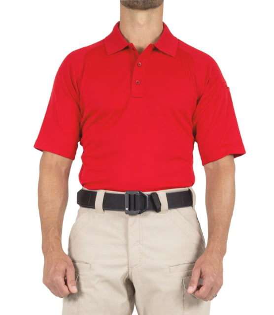 First Tactical First Tactical Performance Short Sleeve Polo - Men's Regular Red 6XL