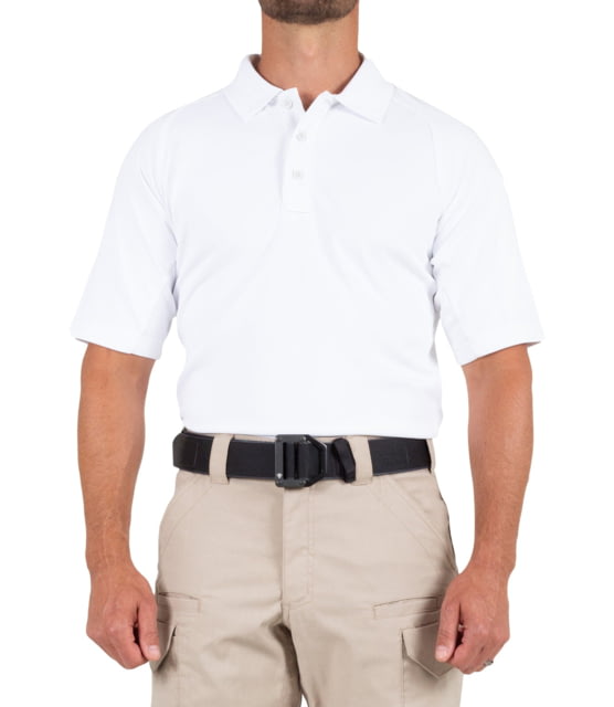 First Tactical First Tactical Performance Short Sleeve Polo - Men's Regular White 5XL