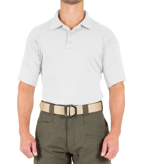 First Tactical First Tactical Performance Short Sleeve Polo - Mens White Small