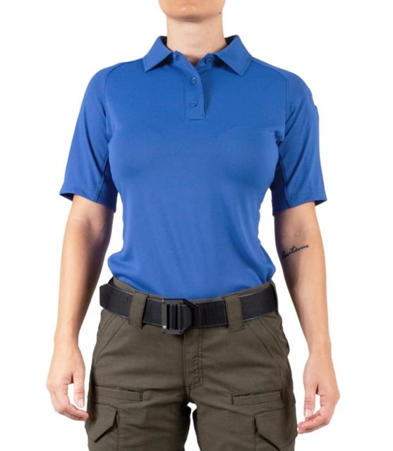 First Tactical First Tactical Performance Short Sleeve Polo - Womens Academy Blue Medium