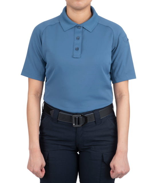 First Tactical First Tactical Performance Short Sleeve Polo - Women's French Blue Medium