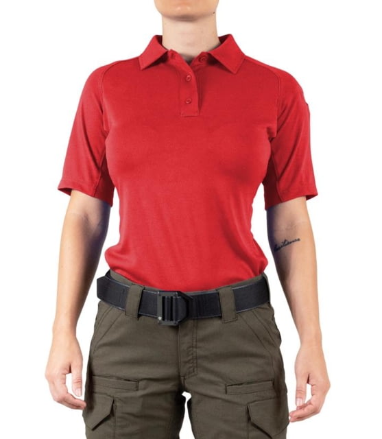 First Tactical First Tactical Performance Short Sleeve Polo - Womens Red Small