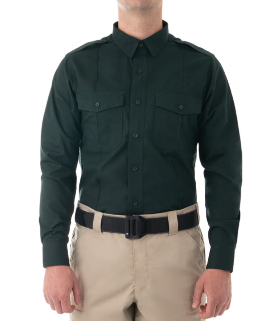 First Tactical First Tactical Pro Duty Long Sleeve Shirt - Men's Regular Spruce Green Large