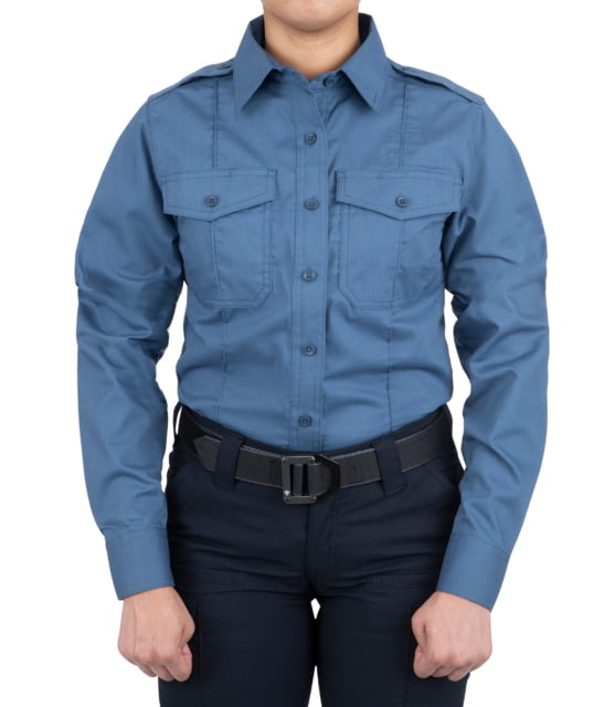 First Tactical First Tactical Pro Duty Long Sleeve Shirt - Women's Regular French Blue Extra Small