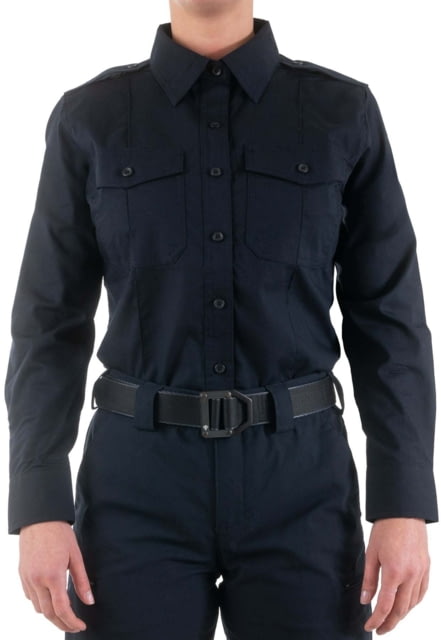 First Tactical First Tactical Pro Duty Long Sleeve Shirt - Women's Midnight Navy Medium