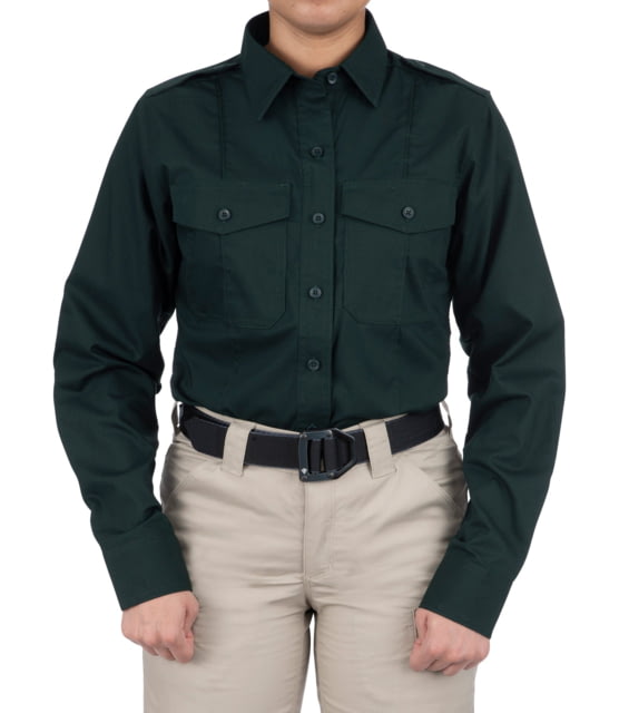 First Tactical First Tactical Pro Duty Long Sleeve Shirt - Women's Regular Spruce Green Medium