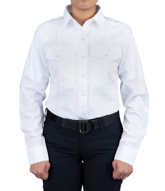 First Tactical First Tactical Pro Duty Long Sleeve Shirt - Women's Regular White Small