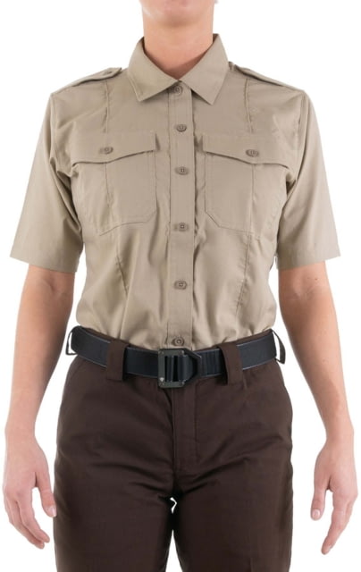 First Tactical First Tactical Pro Duty Short Sleeve Shirt - Women's Silver Tan Small
