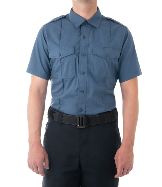 First Tactical First Tactical Pro Duty Short Sleeve Shirt - Men's Regular French Blue Large
