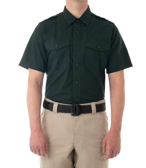 First Tactical First Tactical Pro Duty Short Sleeve Shirt - Men's Regular Spruce Green Extra Large