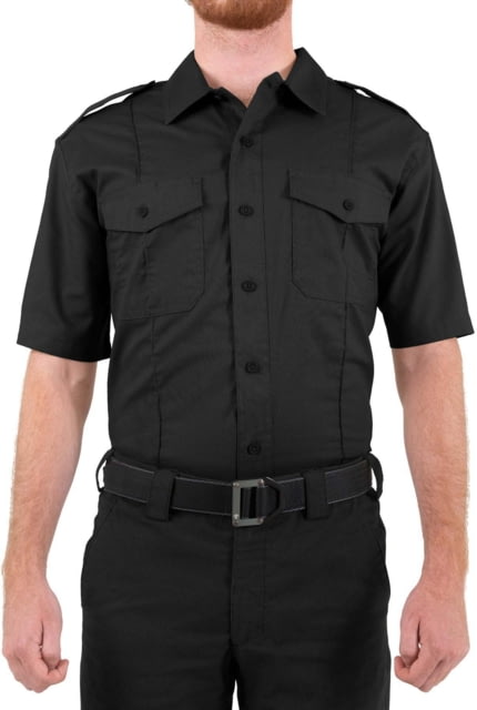 First Tactical First Tactical Pro Duty Short Sleeve Shirt - Men's Regular Black Medium
