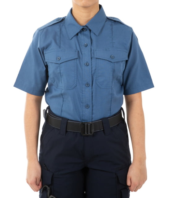 First Tactical First Tactical Pro Duty Short Sleeve Shirt - Women's Regular French Blue Extra Large