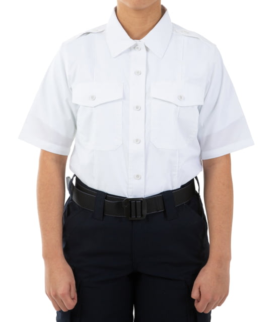 First Tactical First Tactical Pro Duty Short Sleeve Shirt - Women's Regular White Large