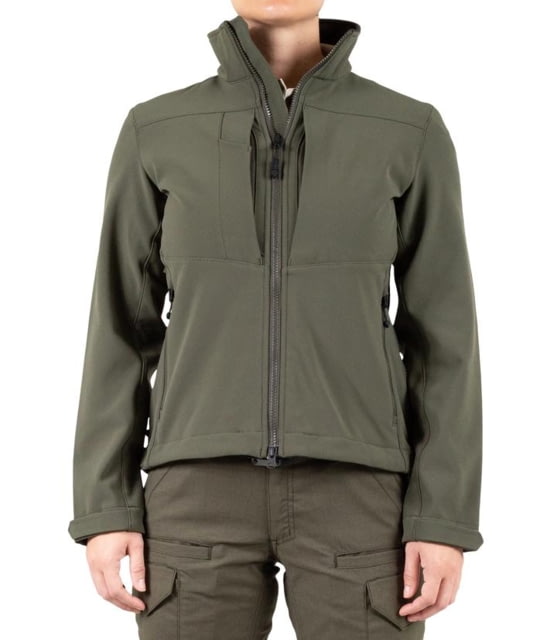 First Tactical First Tactical Softshell Short Jacket - Womens OD Green Large