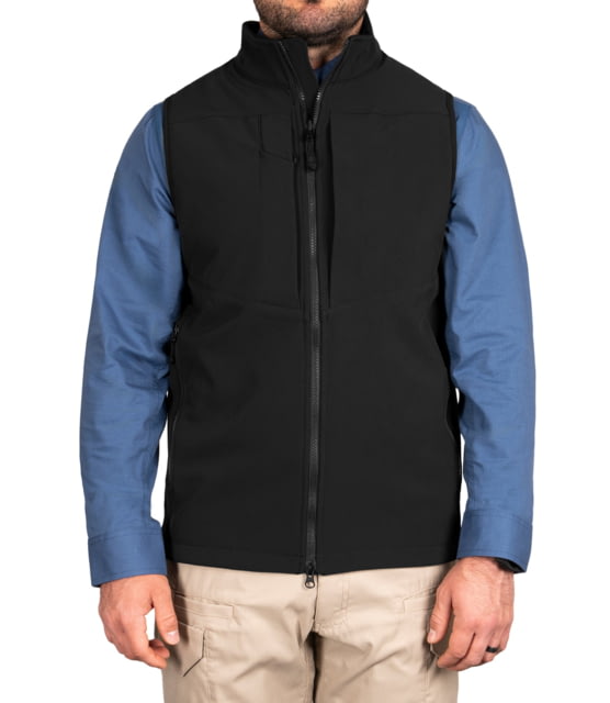 First Tactical First Tactical Softshell Vest - Men's Regular Black Medium