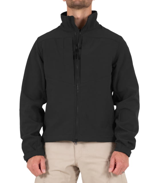 First Tactical First Tactical Softshell Short Jacket - Men's Tall Black Extra Large