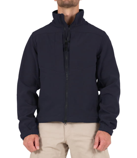 First Tactical First Tactical Softshell Short Jacket - Men's Tall Midnight Navy 3XL
