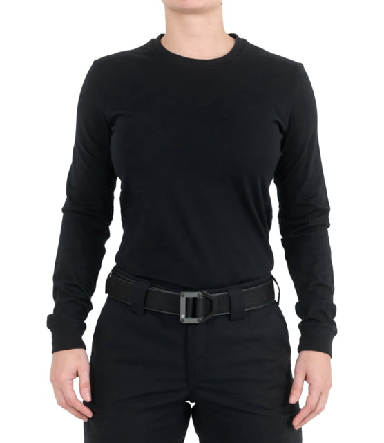 First Tactical First Tactical Tactix Cotton Long Sleeve Tee - Women's Black 2XL