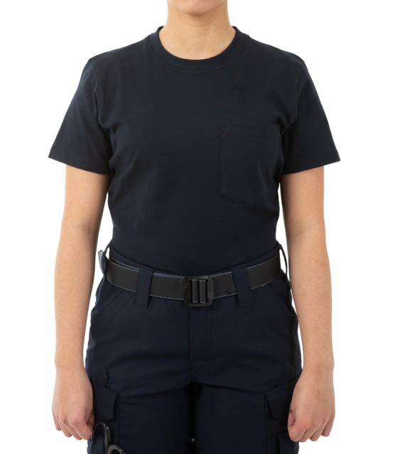 First Tactical First Tactical Tactic Short Sleeve Chest Pocket T-Shirt - Women's Midnight Navy Medium