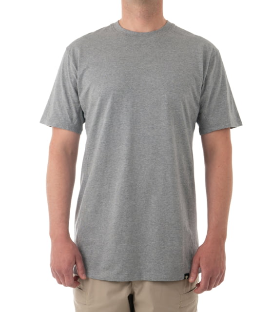 First Tactical First Tactical Tactix Cotton Short Sleeve Tee - Men's Heather Gray Medium