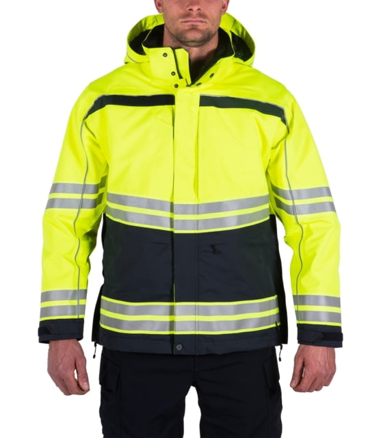 First Tactical First Tactical Tactix High-Visible Parka - Mens Midnight Navy 5XL R