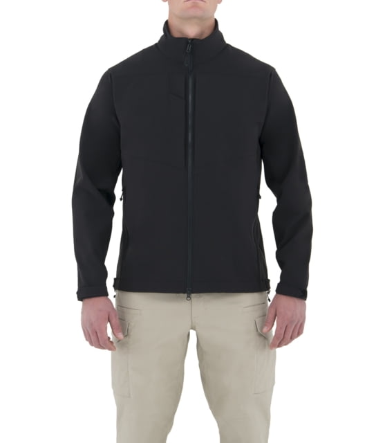 First Tactical First Tactical Tactix Softshell Jacket - Mens Black Extra Small R