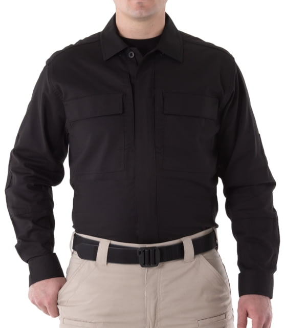 First Tactical First Tactical V2 BDU Long Sleeve Shirt - Mens Black Extra Small R