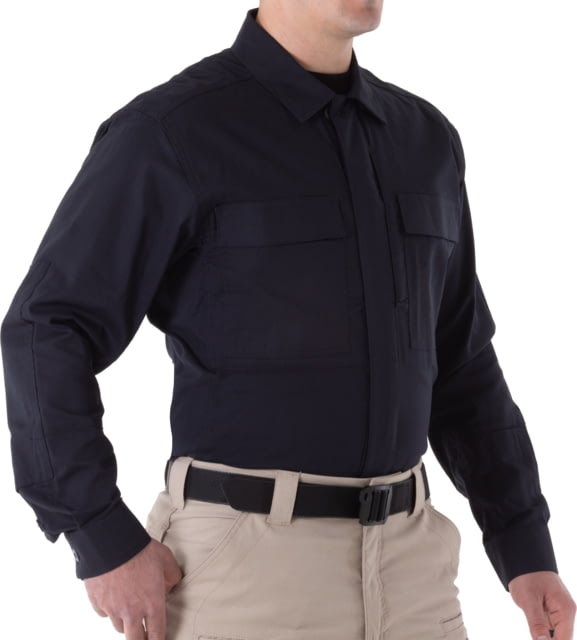 First Tactical First Tactical V2 BDU Long Sleeve Shirt - Mens Midnight Navy Small R