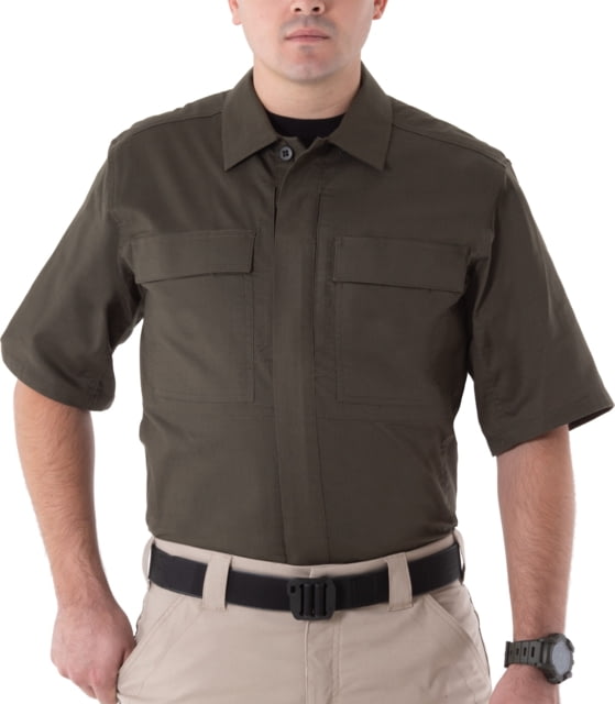 First Tactical First Tactical V2 BDU Short Sleeve Shirt - Mens OD Green Medium R
