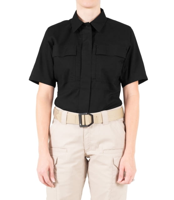 First Tactical First Tactical V2 BDU Short Sleeve Shirt - Womens Black Large R