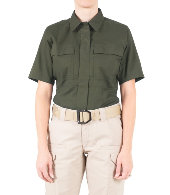 First Tactical First Tactical V2 BDU Short Sleeve Shirt - Womens OD Green Large R
