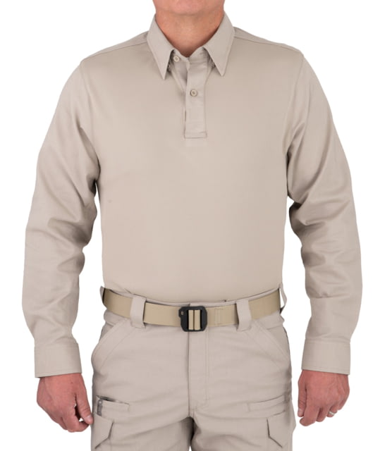 First Tactical First Tactical V2 Pro Perf Long Sleeve Shirt - Men's Regular Silver Tan Extra Small