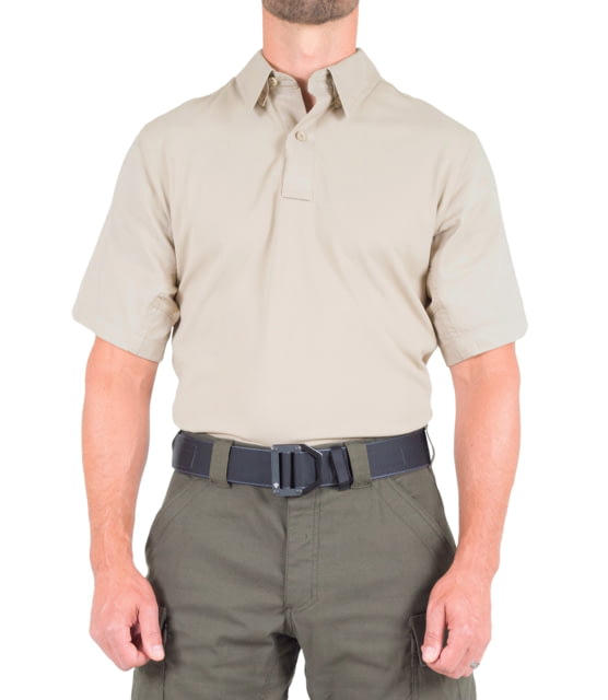 First Tactical First Tactical V2 Pro Perf Short Sleeve Shirt - Men's Regular Silver Tan Extra Small