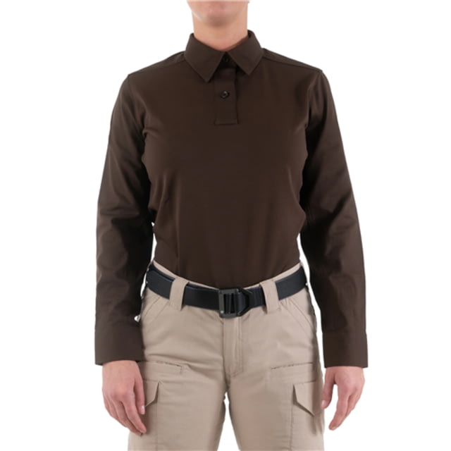 First Tactical First Tactical V2 Pro Performance Long Sleeve Shirt - Womens Kodiak Brown Small